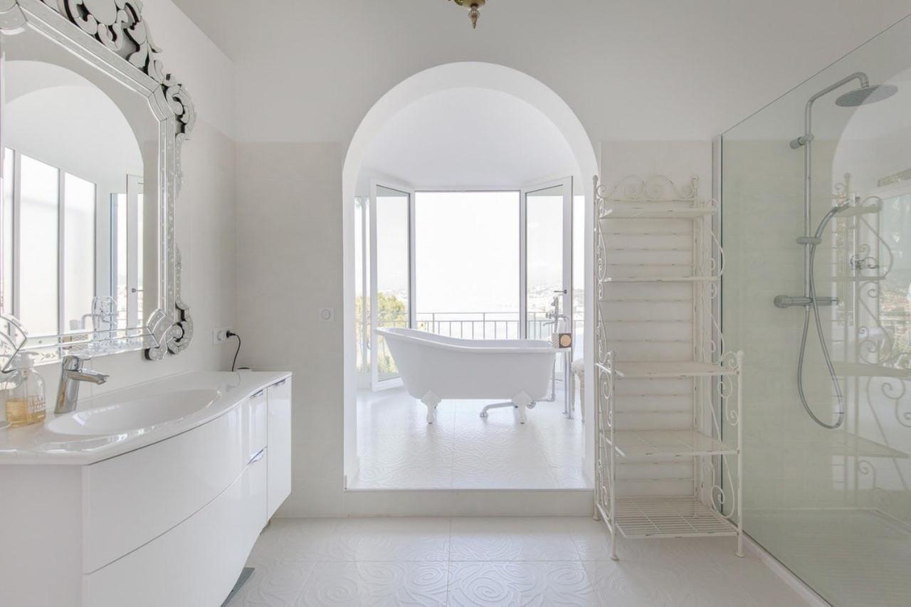 Chateau Des Anglais - Five Stars Holiday House นีซ ภายนอก รูปภาพ