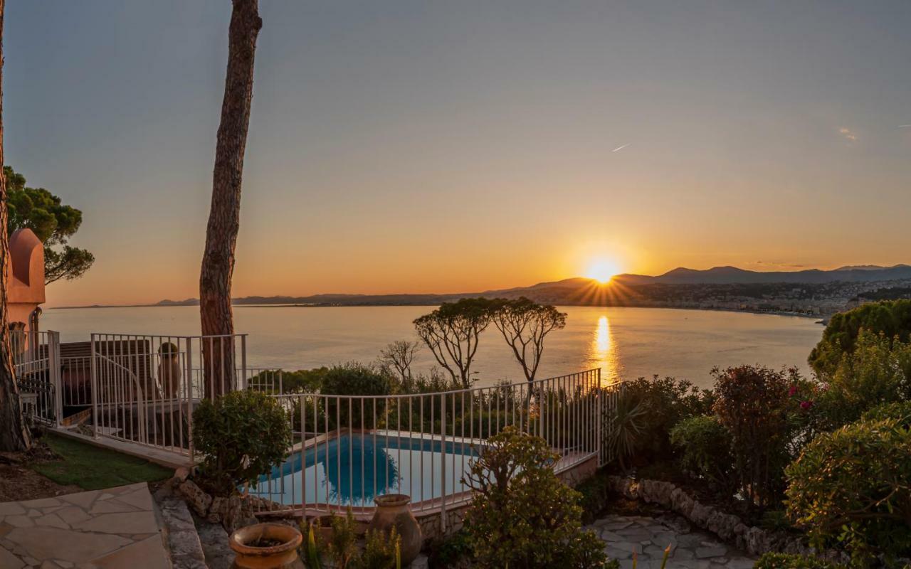 Chateau Des Anglais - Five Stars Holiday House นีซ ภายนอก รูปภาพ